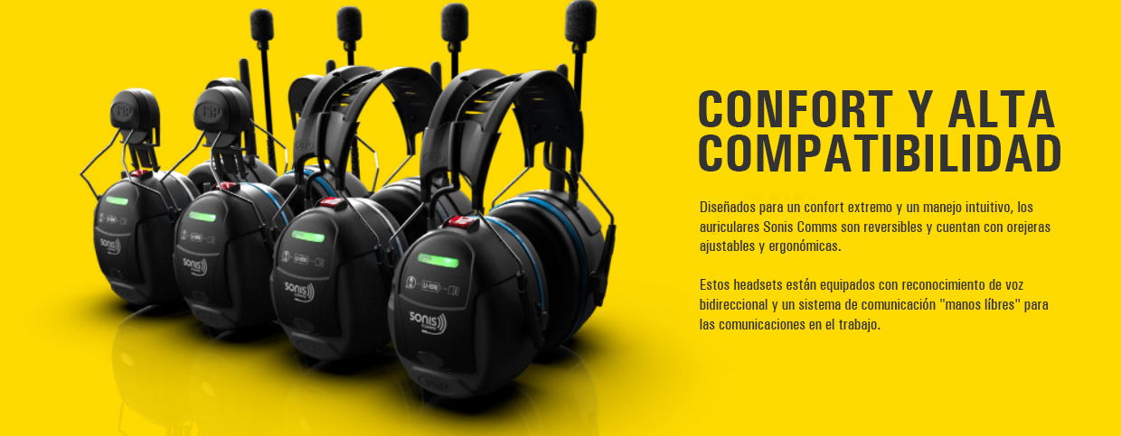 Banner Auriculares Sonis Comms.